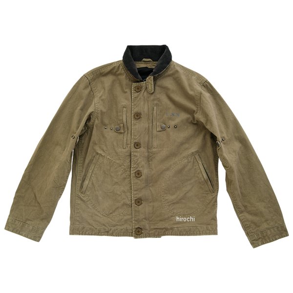 HTVA-2313S ヒューストン HOUSTON 春夏モデル コットンジャケット N-1 M/C カーキ Mサイズ HTVA2313SKHM JP店