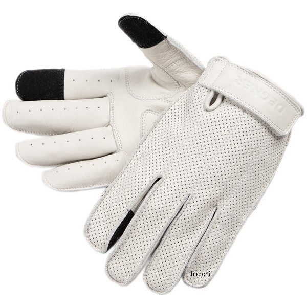 【メーカー在庫あり】 デグナー DEGNER 2024年春夏モデル メッシュレザーショートグローブ アイボリー ..