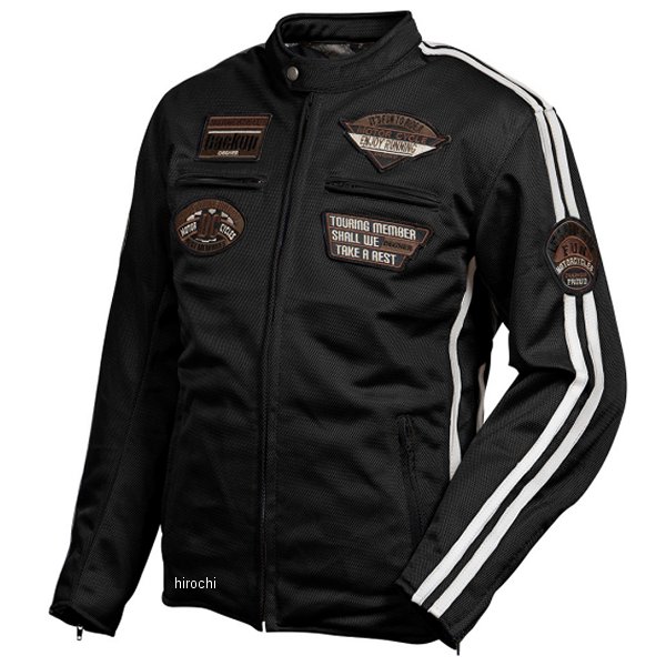 【メーカー在庫あり】 デグナー DEGNER 2024年春夏モデル テキスタイルフルメッシュジャケット 黒 2XLサイズ 24SJ-1 JP店(2.0)