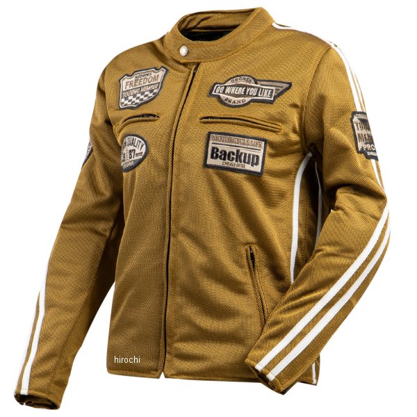 【メーカー在庫あり】 デグナー DEGNER 2024年春夏モデル テキスタイルメッシュジャケット レディース ブラウン Sサイズ FR24SJ-6 JP店