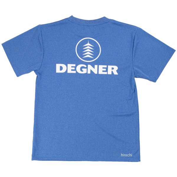 【メーカー在庫あり】 デグナー DEGNER 2024年春夏モデル ロゴ入りドライTシャツ ...