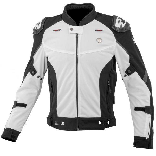 【メーカー在庫あり】 コミネ KOMINE 春夏モデル Rスペック スポーツメッシュジャケット 白 Sサイズ JK..