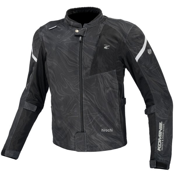 【メーカー在庫あり】 コミネ KOMINE 春夏モデル プロテクトフルメッシュジャケット ブラックマーブル ..