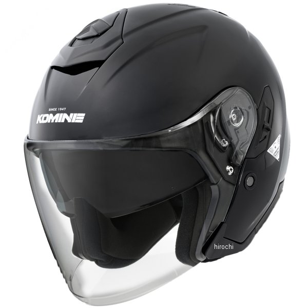 【メーカー在庫あり】 コミネ KOMINE FL コンポジット FRP ジェットヘルメット グロスブラック Mサイズ HK-172 JP店