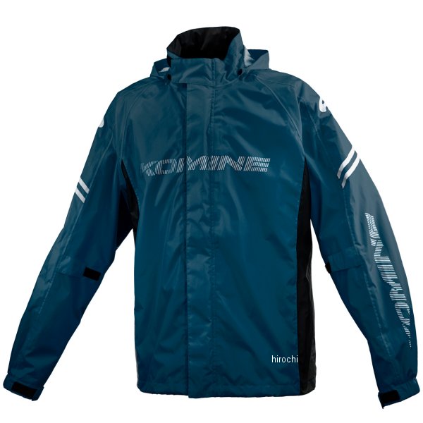 【メーカー在庫あり】 コミネ KOMINE 春夏モデル ブレスターレインウェア フィアート コミネネイビー Mサイズ RK-5393 JP店