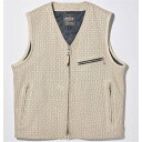 カドヤ KADOYA 春夏モデル レザーベスト PL-RIDERS VEST アイボリー 3Lサイズ 0524 JP店