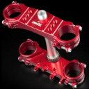 テクニクス Technix XTRIG トリプルクランプキット ROCS TECH 13年-20年 CRF450R オフセット=22 レッド 40101011 ...