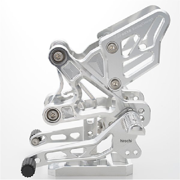 【メーカー在庫あり】 アールズギア r's gear レーシングコンセプト ライディングステップ ZX-25R クリアシルバー AC01-0100-CL JP店