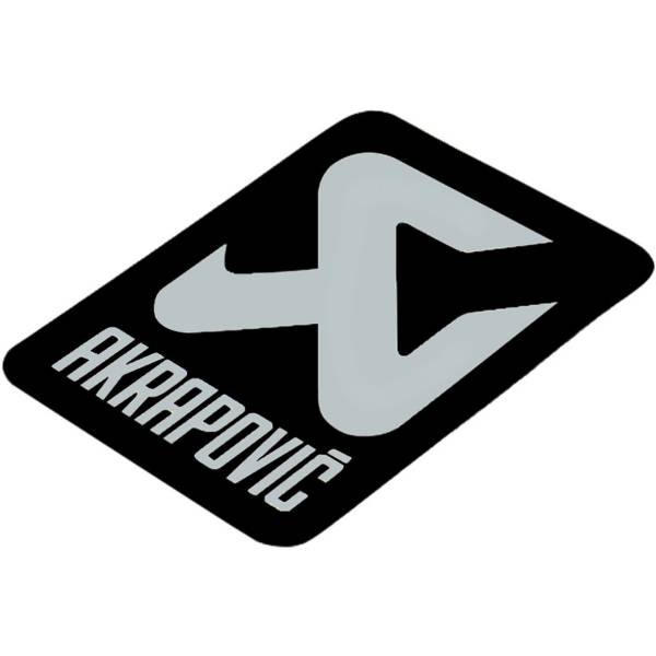 【メーカー在庫あり】 アクラポビッチ AKRAPOVIC 耐熱サイレンサー ステッカー P-VST18AL JP店