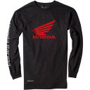 ファクトリーFX FACTORY EFFEX ロングスリーブTシャツ HONDAサイズ:Lカラー:ブラック素材:コットン17-87314楽天 JP店　