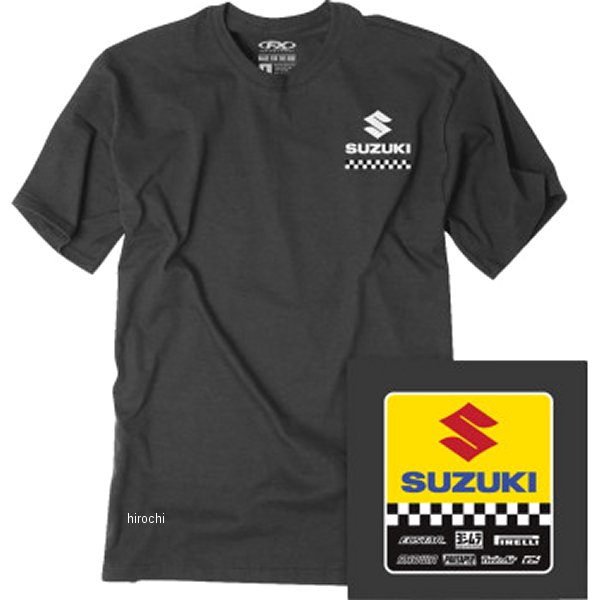 ファクトリーFX FACTORY EFFEX Tシャツ SUZUKI STARTING LINEサイズ:Lカラー:ヘザーチャコール素材:コットン60%/ポリエステル40%左胸と背中にスクリーンプリント27-87404楽天 JP店　