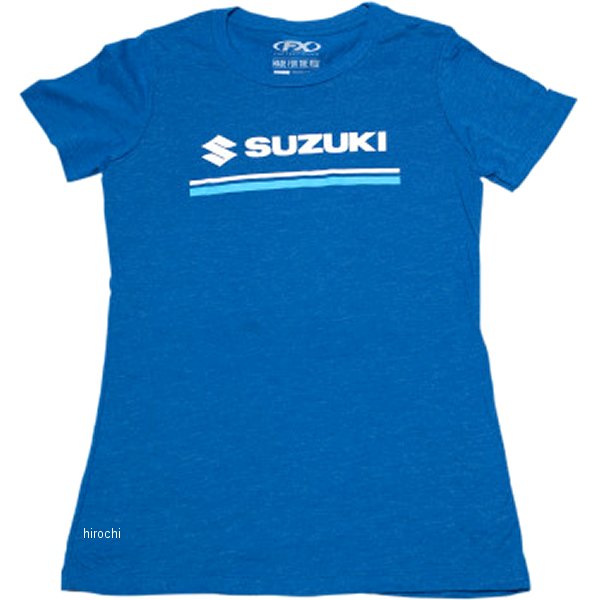 【USA在庫あり】 ファクトリーFX FACTORY EFFEX Tシャツ SUZUKI STRIPES ロイヤルブルー レディース Lサイズ 3031-3567 JP店 1