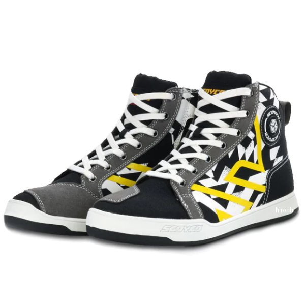 スコイコ SCOYCO カジュアルライディングシューズ 黒/白 45サイズ(29.0cm) XJXMT068BKWH45 JP店