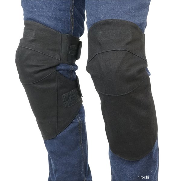 【メーカー在庫あり】 ラフ&ロード CE Lv.2 ステルスフィットデニムニープロテクター 黒 フリーサイズ ..