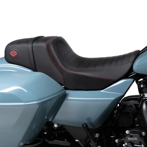 HARLEY-DAVIDSON - ハーレー純正 スイッチバック 2UP ツーリングシート 23年以降 FLTRXSE、FLHXSE レッドステッチ 52000756 JP店