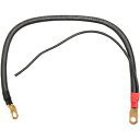 【USA在庫あり】 テリーコンポーネント バッテリーケーブル ポジ 18インチ(457mm) 12インチ(305mm)補助線付 2113-0060 JP店