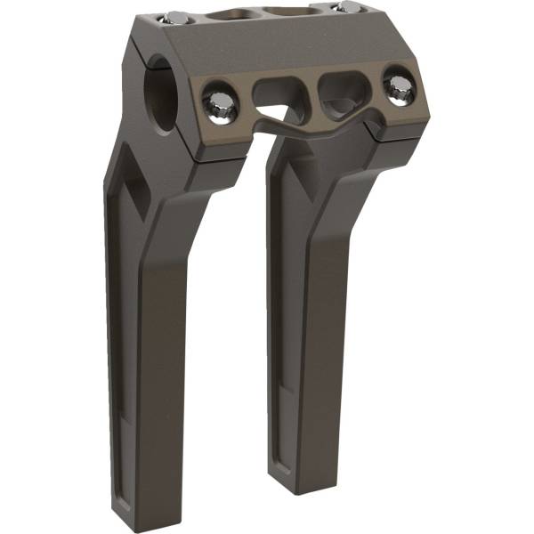 【USA在庫あり】 LAチョッパーズ LA Choppers パフォーマンス ライザー プルバック 1.25インチハンドル用 高さ8インチ ブロンズ 0602-1447 JP店