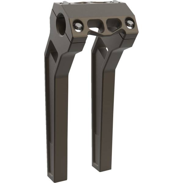 【USA在庫あり】 LAチョッパーズ LA Choppers パフォーマンス ライザー プルバック 1.25インチハンドル用 高さ10インチ ブロンズ 0602-1448 JP店