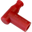 【USA在庫あり】 ケーアンドエス K&S プラグキャップ Tタイプ 14mm 赤 2104-0391 JP店