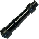 【USA在庫あり】 ケーアンドエス K&S プラグキャップ ストレート 10/12mm 黒 2104-0405 JP店