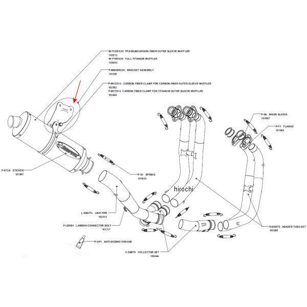アクラポビッチ AKRAPOVIC サイレンサーステー エボリューションライン2 04年 GSX-R600 カーボン P-MBH6R2/A1 JP店
