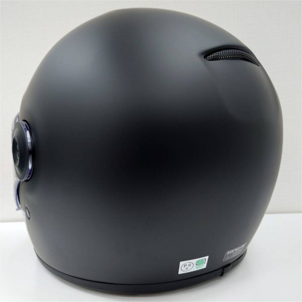HK-190 コミネ KOMINE ネオレトロフルフェイスヘルメット バサルトグレー Lサイズ 01-190 JP店