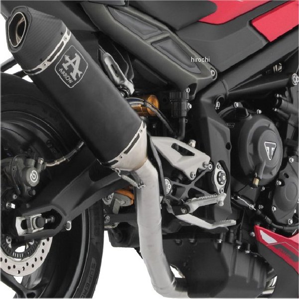アロー ARROW フルシステム(触媒なし) Veloce 23年 StreetTriple765RS アルミダーク 71505VAN JP店