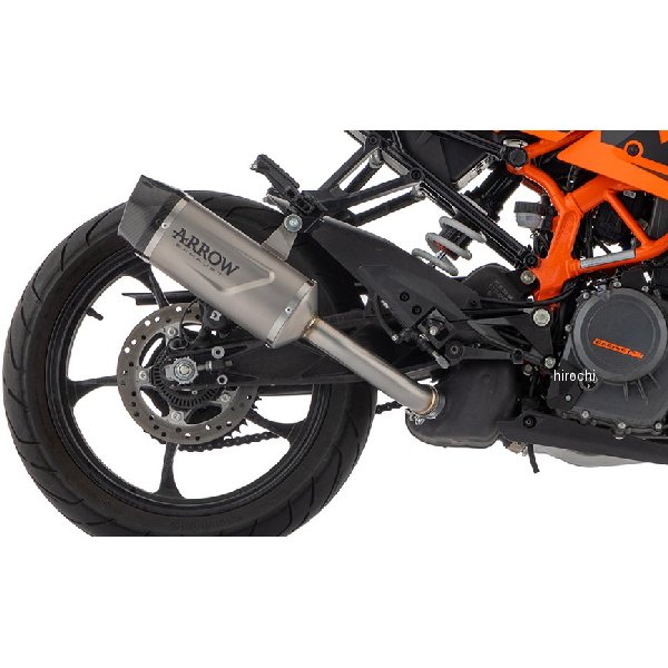 アロー ARROW スリップオンマフラー Indy Race EVO 22年-23年 RC390 チタン 71957PK JP店