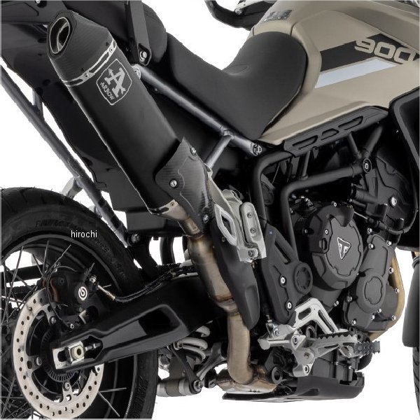 アロー ARROW フルエキゾースト Veloce(ヒートシールド付) 20年-23年 TIGER900GT Aragon アルミダーク 72504VAN-72192PD-900GTARAGON JP店