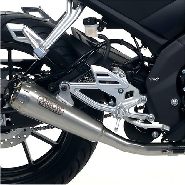 アロー ARROW フルエキゾースト Pro-Race 20年 MT-125 ニクロム/ステンエンド20年 ヤマハ MT-125カラー: ニクロム/ステンエンド※公道走行不可。車検不適合商品となります。※海外輸入品の為、納期予定は1〜2か月程度となります。予めご了承ください。サイレンサー素材：ニクロム(ステンレス)(ステンエンドキャップ/バッフル付)コレクター：ステンレス※画像は参考となります。実際の色、素材、マフラータイプは表記のものとなりますのでご注意下さい。※メーカーエンブレム、ステッカー等予告なく変更になります。ご了承の上ご購入をお願いします。正規輸入品【ARROW】イタリア製バイクパーツの雄、アローレーシングはレーシングパーツを企画するために生まれ、数多くのレースを制しています。レースで得た最新のデータは製品にフィードバックされ、 欧州の有名、高品質な製品とされています。51004PRI-51018KZ-mt125楽天 JP店