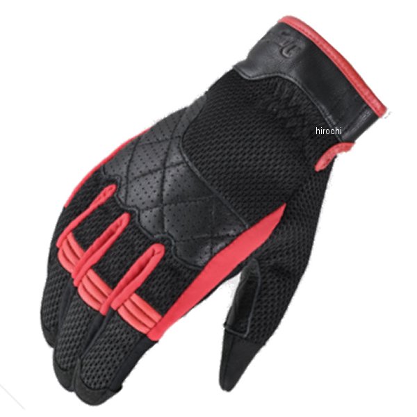 【メーカー在庫あり】 デイトナ DG-010 スローバックメッシュグローブ 赤 XLサイズ 46122 JP店(2)