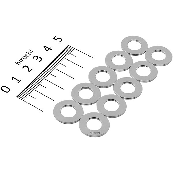 【メーカー在庫あり】 ポッシュ POSH メカニックユース カラーセット 厚さ1mm 内径8mm 外径16.5mm 10個..