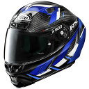 【メーカー在庫あり】 ノーラン NOLAN フルフェイスヘルメット X-803RS Ultra Carbon モトマスター 青/53 Lサイズ 33009 JP...