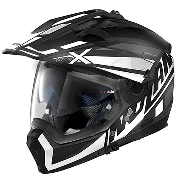 【メーカー在庫あり】 ノーラン NOLAN フルフェイスヘルメット N70-2X MIRAGE 白/54 Lサイズ 33090 JP店