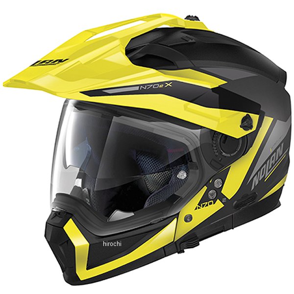 【メーカー在庫あり】 ノーラン NOLAN フルフェイスヘルメット N70-2X STUNNER イエロー/51 Mサイズ 33..