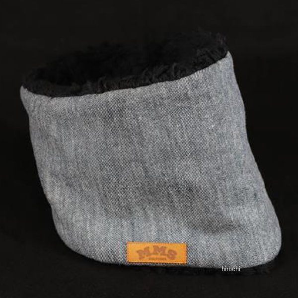 GOODS グッズ ROBIN NECK WARMER /インディゴデニムLB&ブラックファー MMS-NW010 JP店