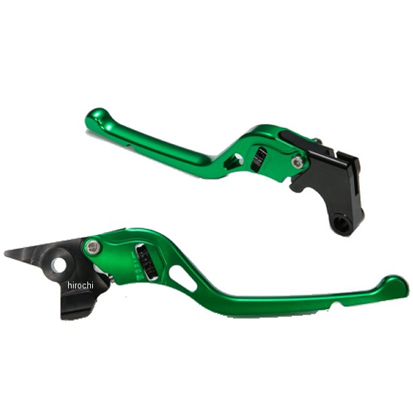 【メーカー在庫あり】 ユーカナヤ U-KANAYA ビレットレバーセット ホイールタイプ 13年以降 XTZ125 緑 YA067-145-0307 JP店