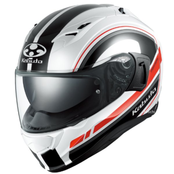 【メーカー在庫あり】 オージーケーカブト OGK KABUTO KAMUI 3 RIDGE ホワイトブラック Sサイズ 496609..