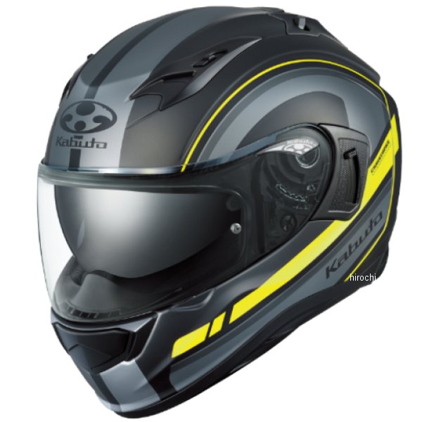 オージーケーカブト OGK KABUTO KAMUI 3 RIDGE フラットブラックイエロー Sサイズ 4966094628208 JP店