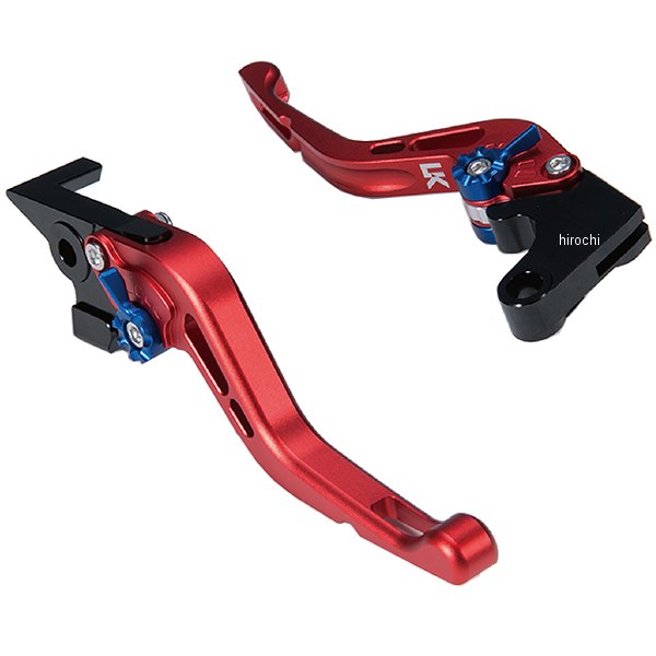 【メーカー在庫あり】 ユーカナヤ U-KANAYA ビレットレバーセット GPタイプ ショート 13年以降 XTZ125 マットレッド YA067-145-0615 JP店