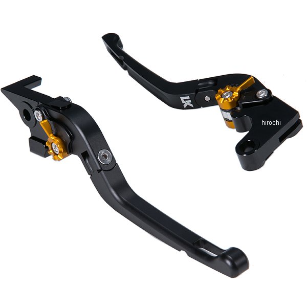 【メーカー在庫あり】 ユーカナヤ U-KANAYA ビレットレバーセット 可倒式Rタイプ 13年以降 XTZ125 マットブラック YA067-145-0711 JP店