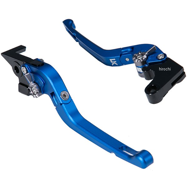 【メーカー在庫あり】 ユーカナヤ U-KANAYA ビレットレバーセット 可倒式Rタイプ 13年以降 XTZ125 マットブルー YA067-145-0714 JP店