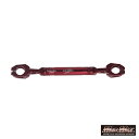【メーカー在庫あり】 マッドマックス MAD MAXMr Quick製 オートバイ 22.2mmハンドル用 ハンドルブレース スタビライザー レッド MR19-...
