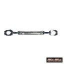 【メーカー在庫あり】 マッドマックス MAD MAXMr Quick製 オートバイ 22.2mmハンドル用 ハンドルブレース スタビライザー シルバー MR19...
