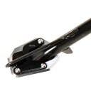 ヘプコアンドベッカー HEPCO&BECKER サイドスタンド エンラージメント 24年 GSX-S1000GX シルバー/黒 42113552 00 91 JP店