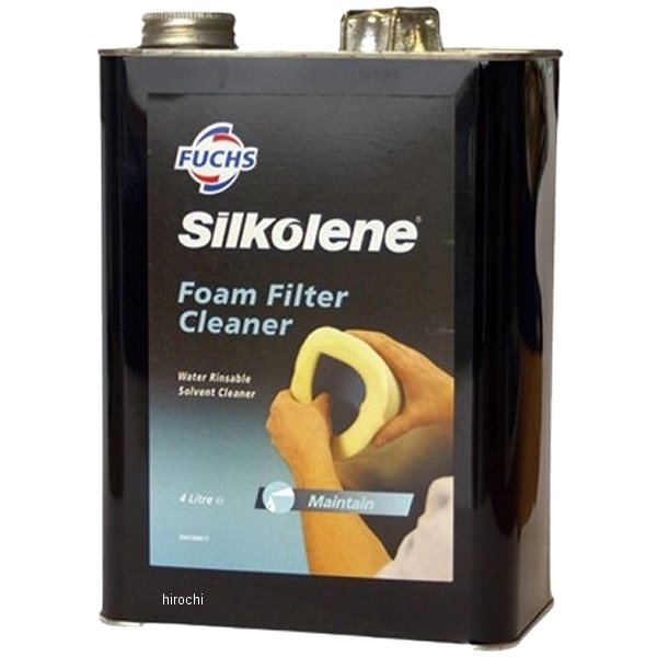 シルコリン SILKOLENE 湿式エアフィルター用クリーナー 4リットル SIL985431 JP店