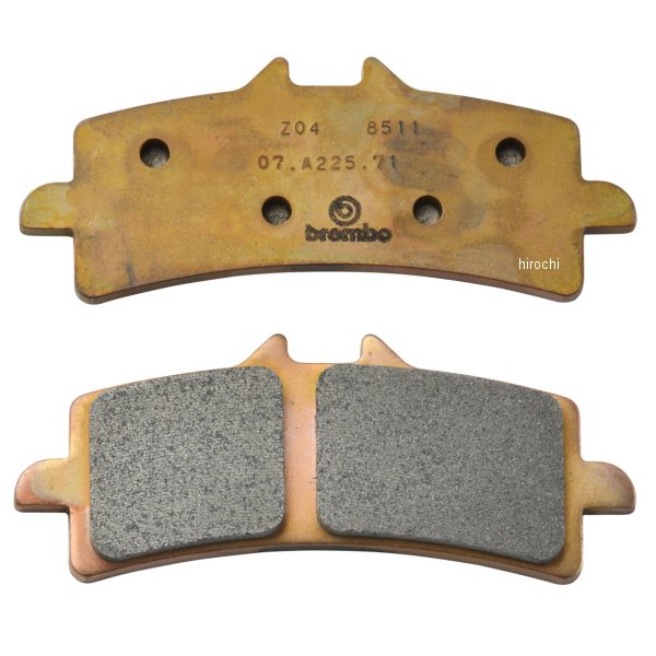 【メーカー在庫あり】 ブレンボ brembo レーシング ブレーキパッド シンタード Z04 純正キャリパー用 スズキ、ドゥカティ 4POT 107.A486.39 JP店