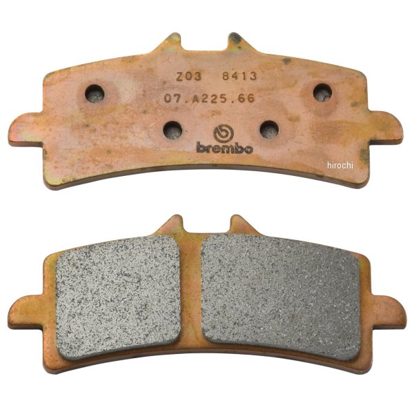 【メーカー在庫あり】 ブレンボ brembo レーシング ブレーキパッド シンタード Z03 純正キャリパー用 スズキ、ドゥカティ 1098/1198/1199 4POT 107.A486.69 JP店