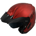 ウインズ WINS ジェットヘルメット G-FORCE X M14 アイアンレッド/黒 XLサイズ 4560385771996 JP店(2)
