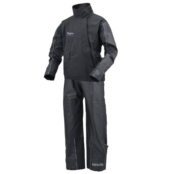 【メーカー在庫あり】 デイトナ DR001 ハイパフォーマンスレインウエア 上下セット 黒 Mサイズ 48212 J..